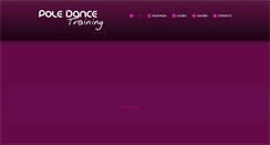 Desktop Screenshot of poledancetraining.cl