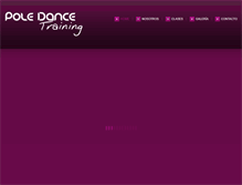 Tablet Screenshot of poledancetraining.cl